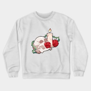 Skull and Roses Crewneck Sweatshirt